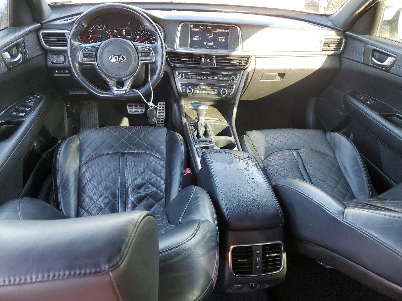 2016 KIA Optima VIN 5XXGV4L26GG027247 Copart auction photo, front end damage thumbnail 8