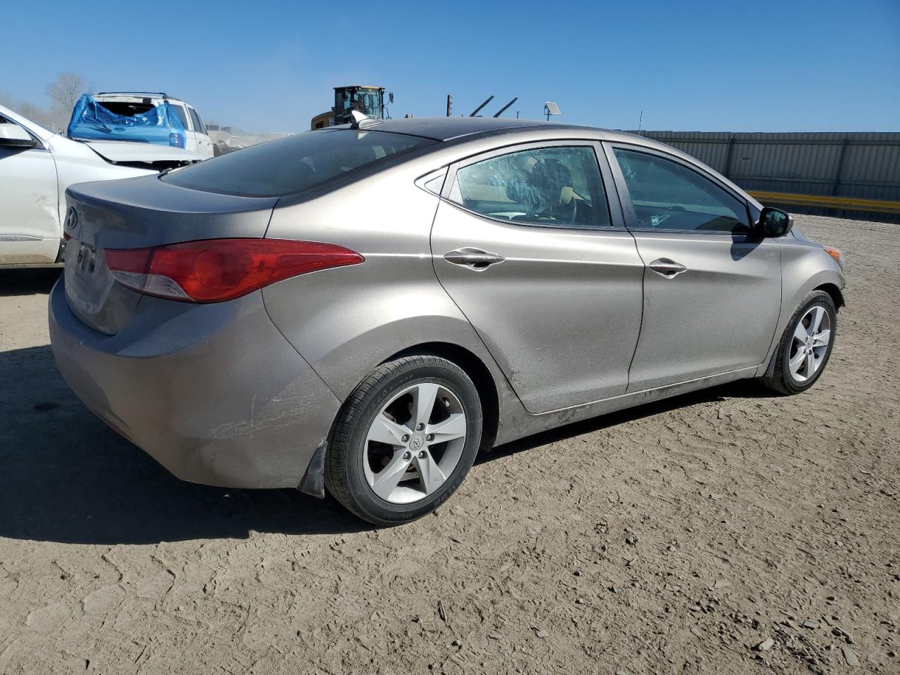2013 Hyundai Elantra VIN 5NPDH4AE0DH231565 Copart auction photo, front end damage thumbnail 3