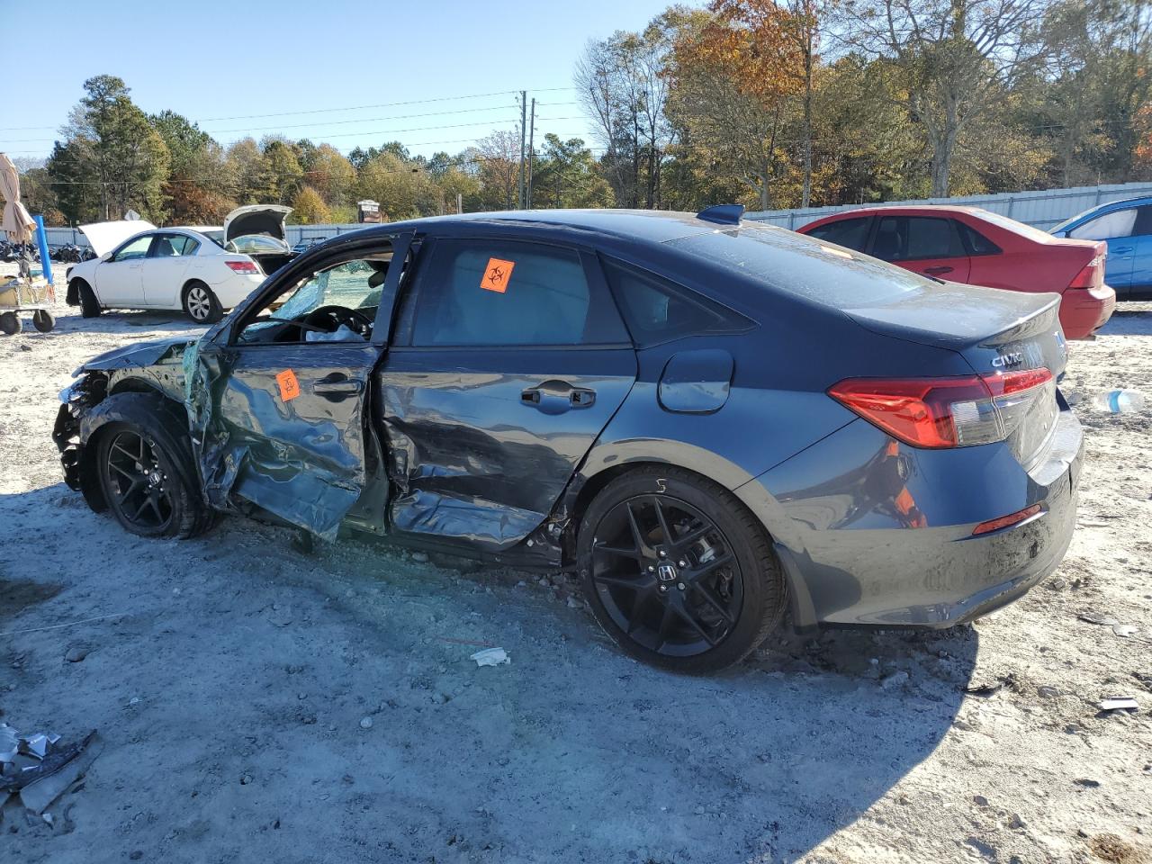 2023 Honda Civic VIN 2HGFE2F58PH559040 Copart auction photo, all over damage thumbnail 2