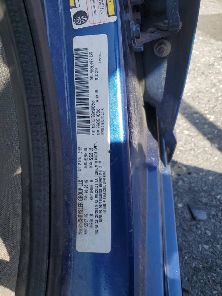 2010 Chrysler Sebring VIN 1C3CC5FB2AN109546 Copart auction photo, front end damage thumbnail 12