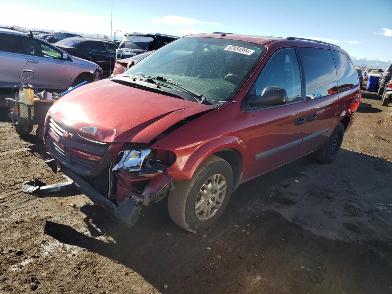 2006 Dodge Caravan VIN 1D4GP24R86B664996