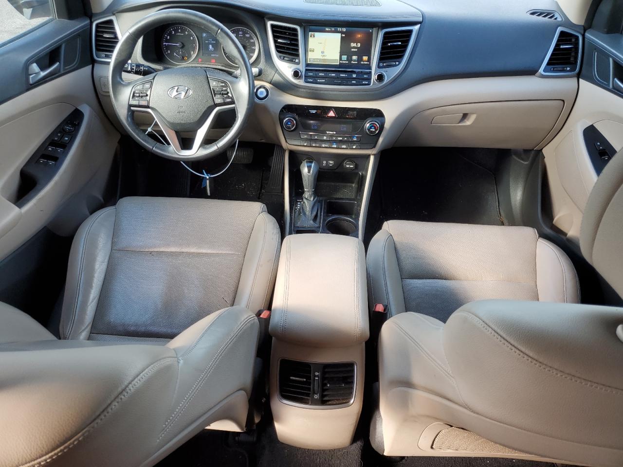 2016 Hyundai Tucson VIN KM8J3CA21GU056654 Copart auction photo, all over damage thumbnail 8