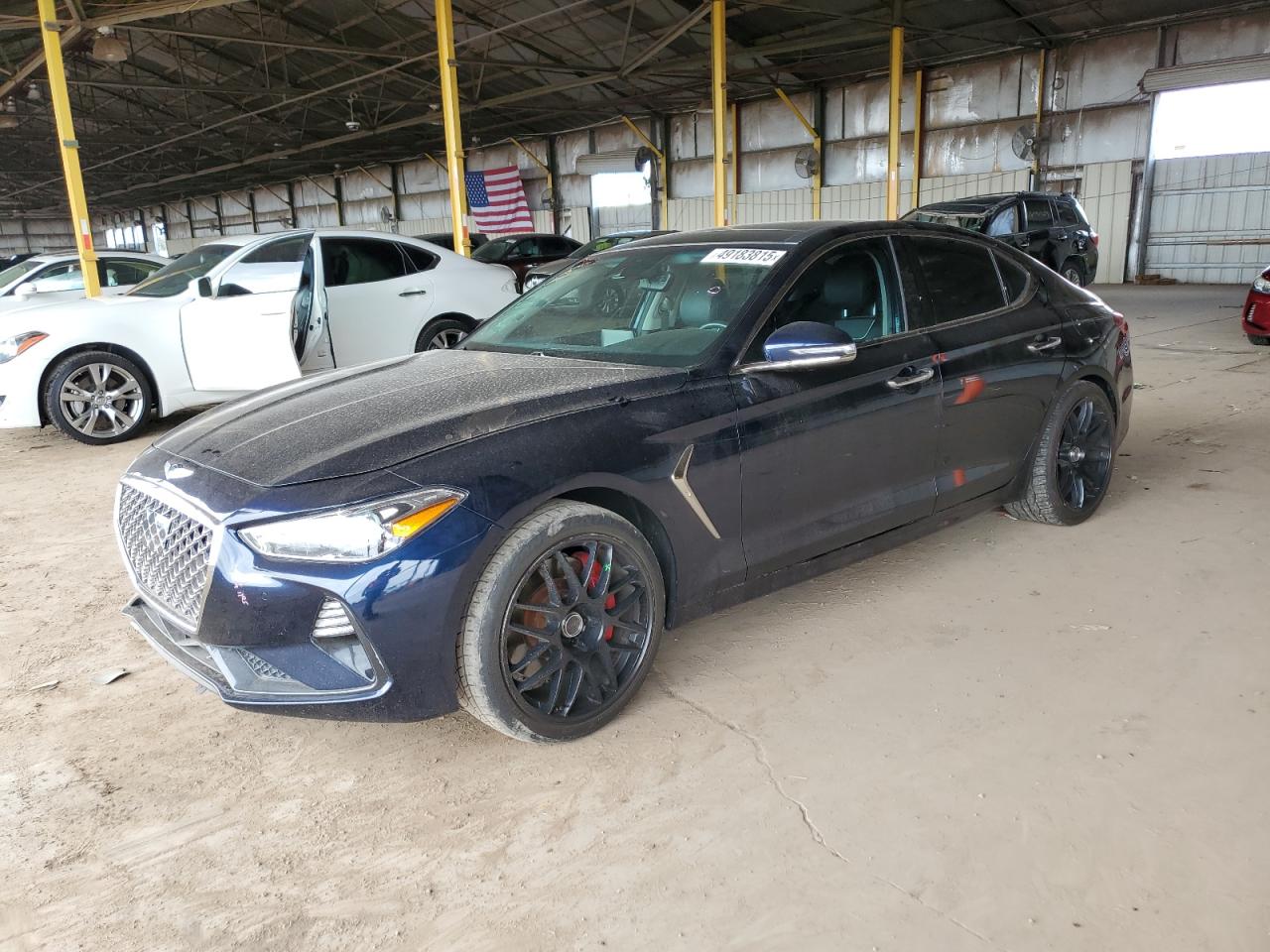 2019 Genesis G70 VIN KMTG74LE3KU034312 - Copart auction photo