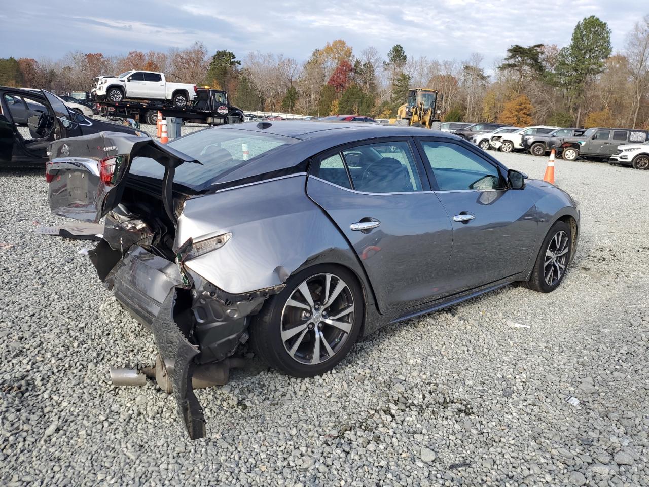 2016 Nissan Maxima VIN 1N4AA6AP7GC381182 Copart auction photo, rear end damage thumbnail 3