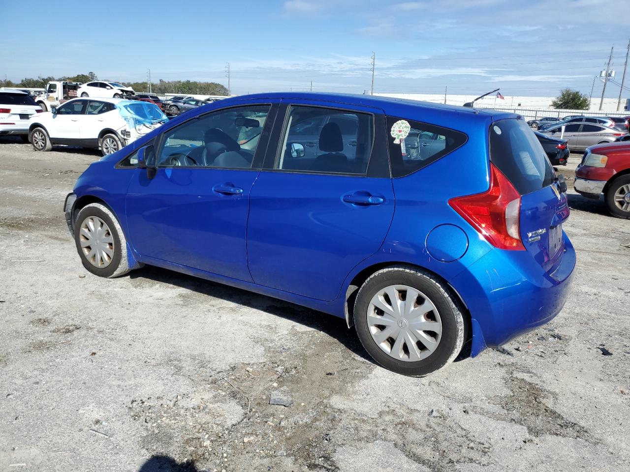 2014 Nissan Versa VIN 3N1CE2CP5EL395471 Copart auction photo, front end damage thumbnail 2