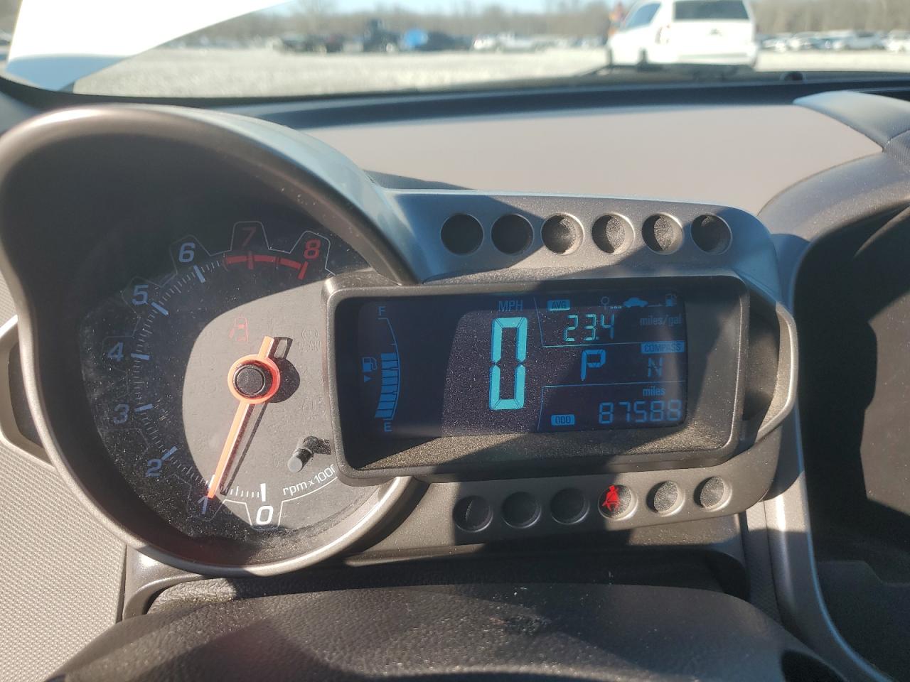 2013 Chevrolet Sonic VIN 1G1JC6SH0D4202734 Copart auction photo, front end damage thumbnail 9