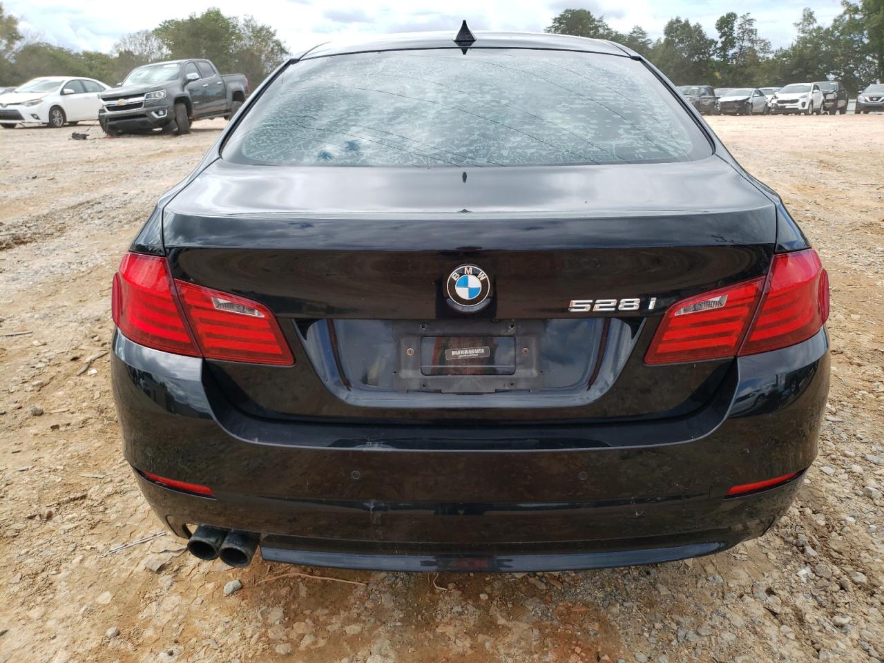 2012 BMW 5er VIN WBAXH5C52CDW03926 Copart auction photo, front end / mechanical damage thumbnail 6