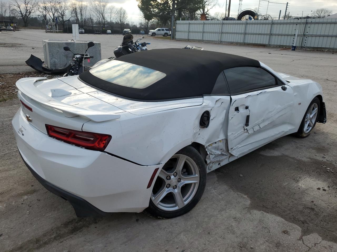 2017 Chevrolet Camaro VIN 1G1FB3DX6H0136182 Copart auction photo, all over damage thumbnail 3