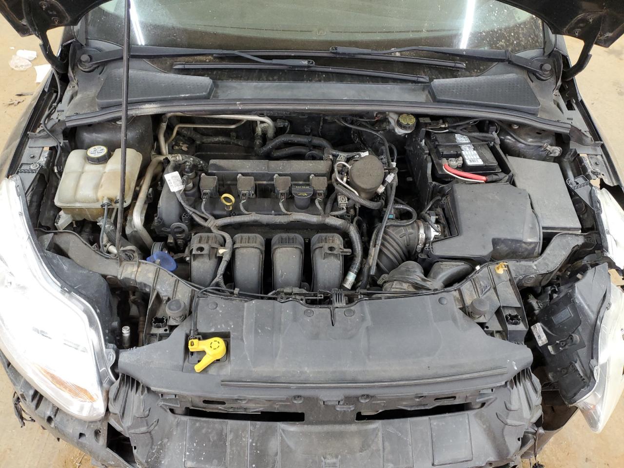 2012 Ford Focus VIN 1FAHP3H27CL252584 Copart auction photo, front end / undercarriage damage thumbnail 12