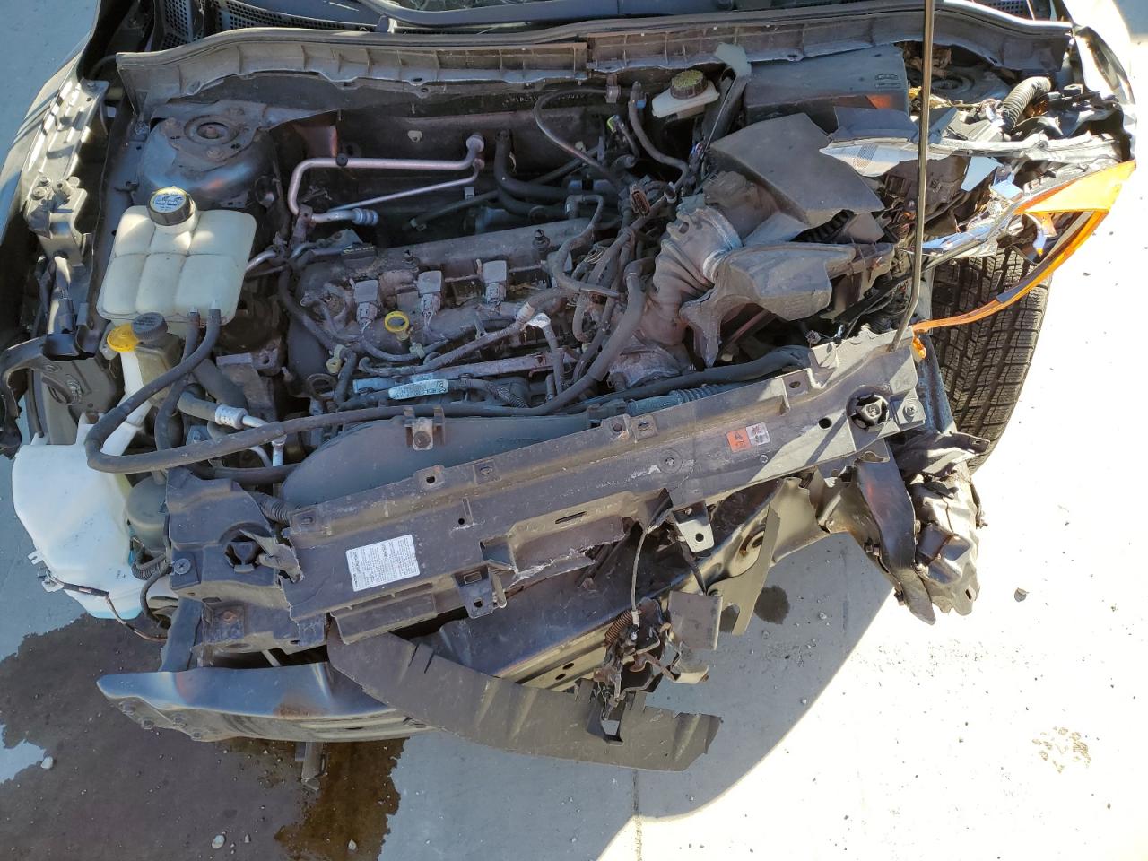 2012 Mazda 3 VIN JM1BL1VF0C1503013 Copart auction photo, front end / side damage thumbnail 12