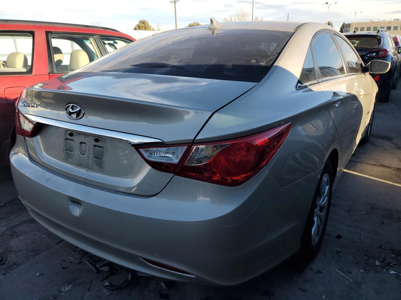 2011 Hyundai Sonata VIN 5NPEB4AC1BH069964 Copart auction photo, rear end damage thumbnail 3