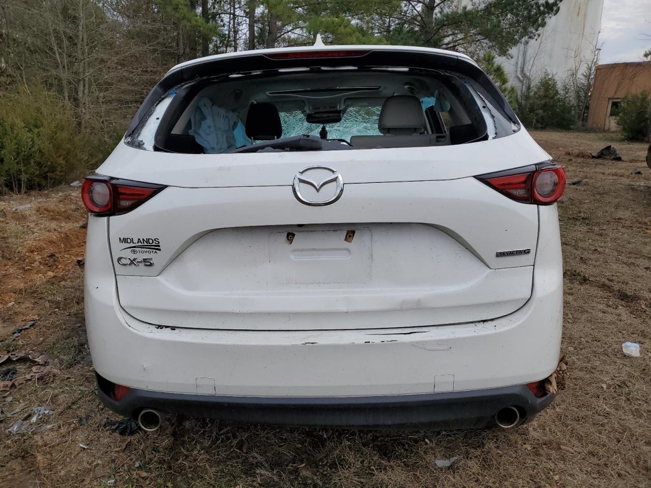 2021 Mazda CX-5 VIN JM3KFADM2M1342535 Copart auction photo, all over damage thumbnail 6