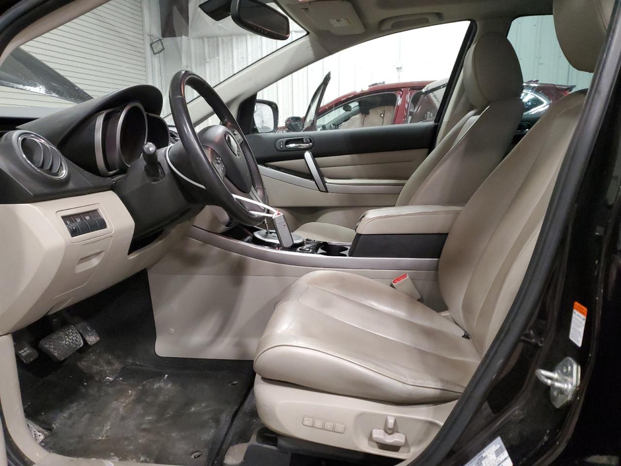 2010 Mazda CX-7 VIN JM3ER4W38A0305405 Copart auction photo, undercarriage damage thumbnail 7