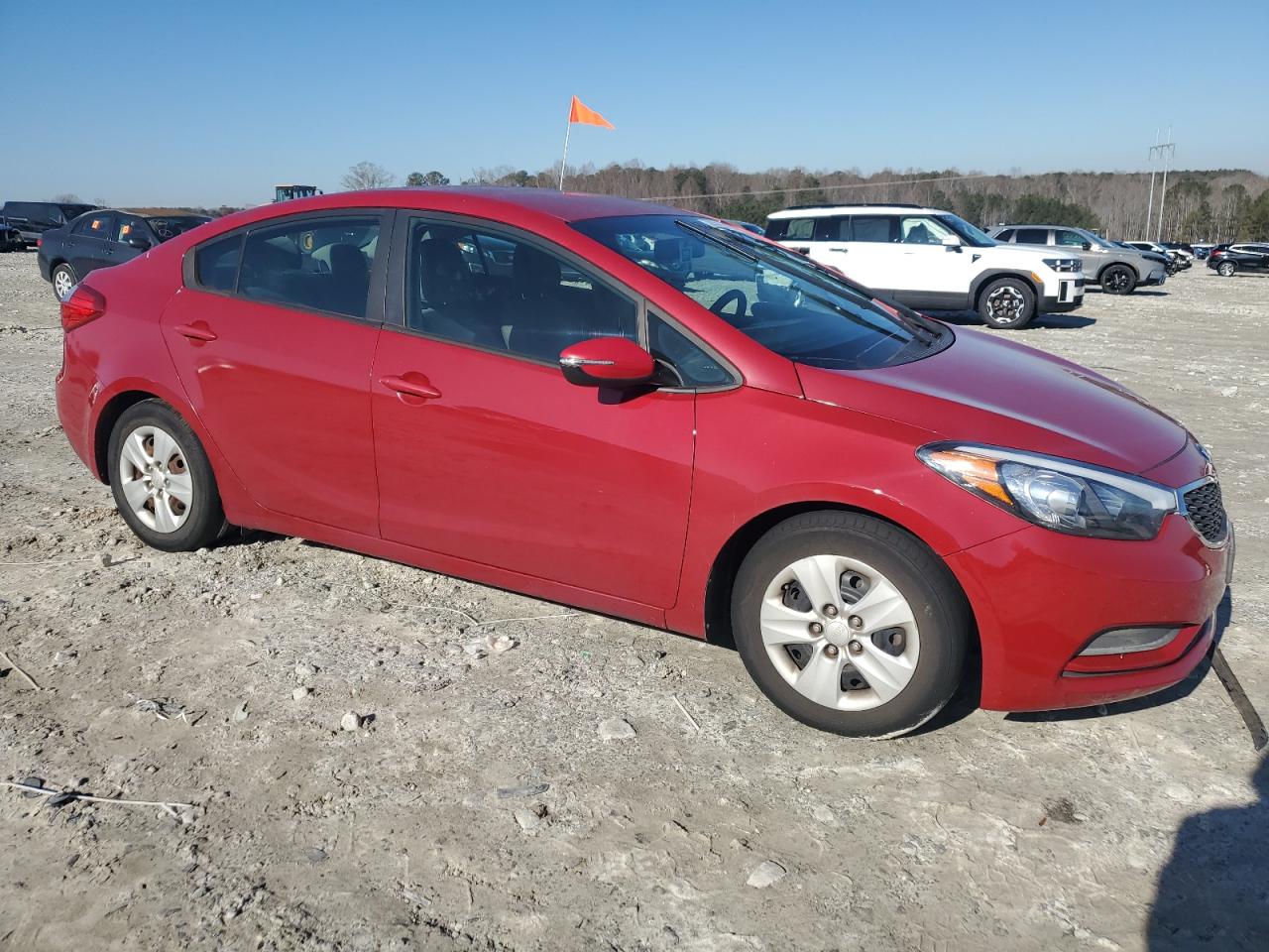 2015 KIA Forte VIN KNAFX4A69F5258042 Copart auction photo, front end damage thumbnail 4