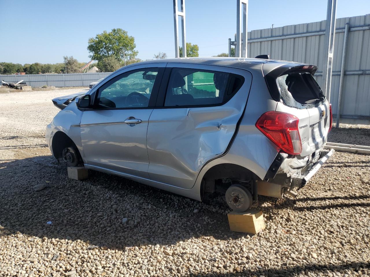2021 Chevrolet Spark VIN KL8CD6SA6MC745763 Copart auction photo, undercarriage / front end damage thumbnail 2