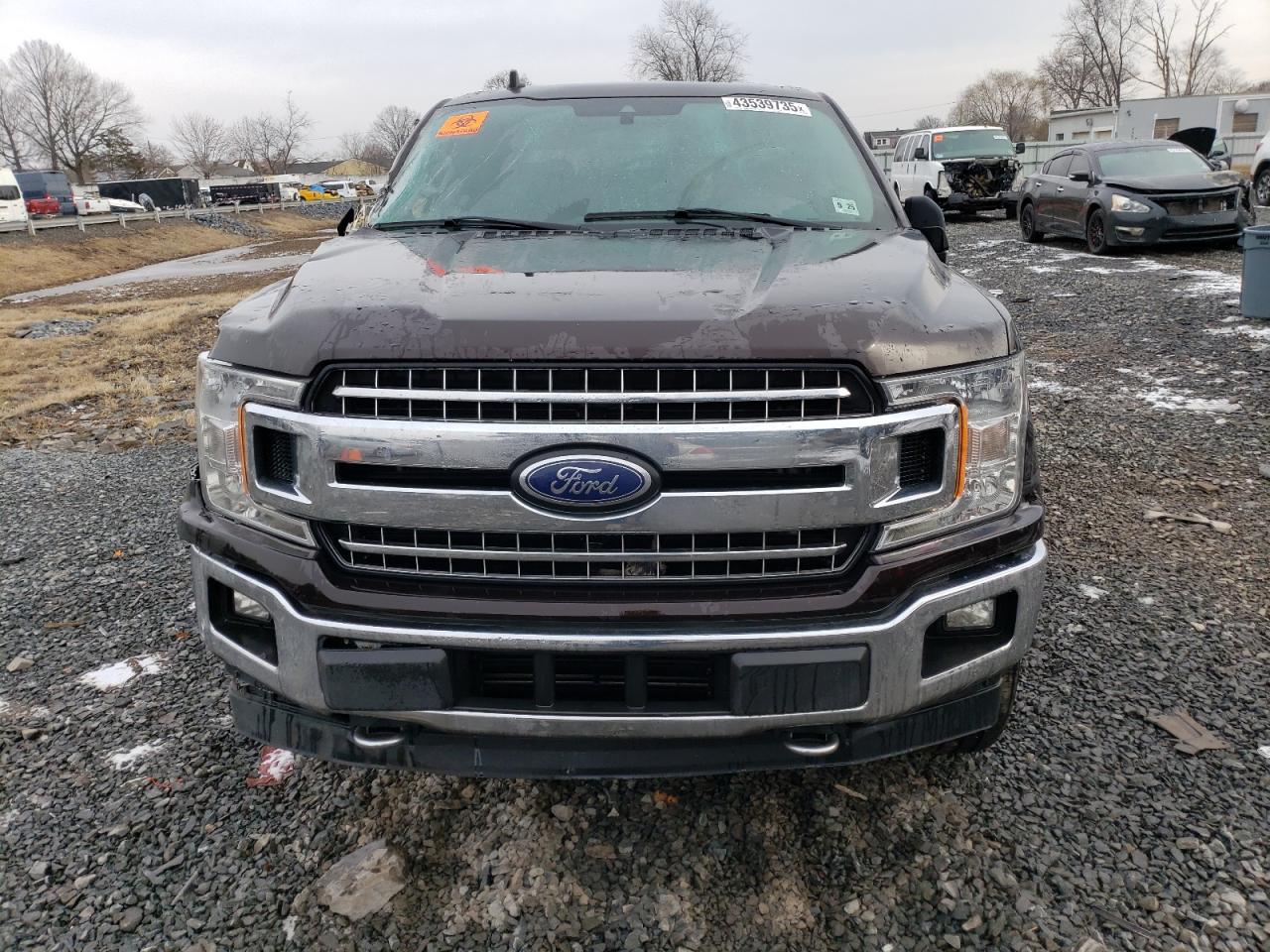 2020 Ford F-150 VIN 1FTEW1EP7LFC14825 Copart auction photo, front end / side damage thumbnail 5