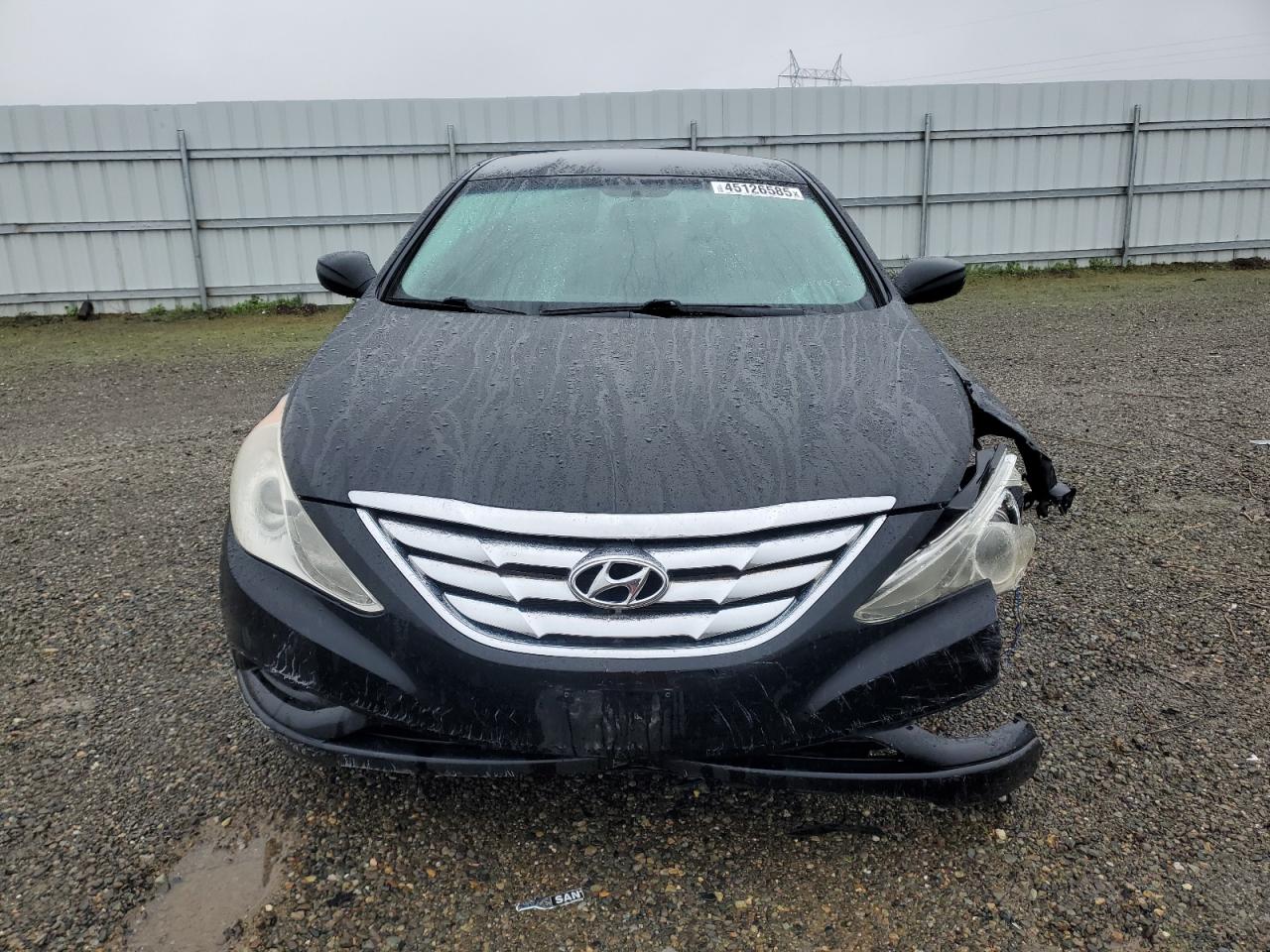 2013 Hyundai Sonata VIN 5NPEB4AC6DH564423 Copart auction photo, front end / vandalism damage thumbnail 5