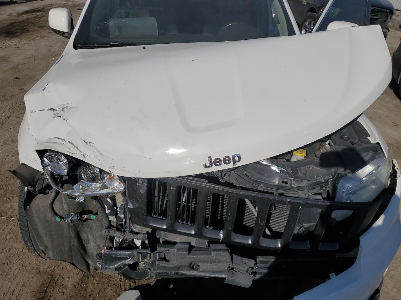 2012 Jeep Grand Cherokee VIN 1C4RJEAGXCC206443 Copart auction photo, front end / side damage thumbnail 13