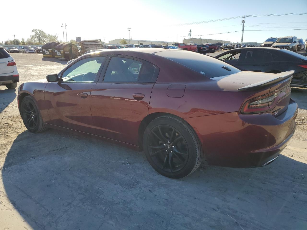 2018 Dodge Charger VIN 2C3CDXBG5JH180131 Copart auction photo, hail / minor dent/scratches damage thumbnail 2