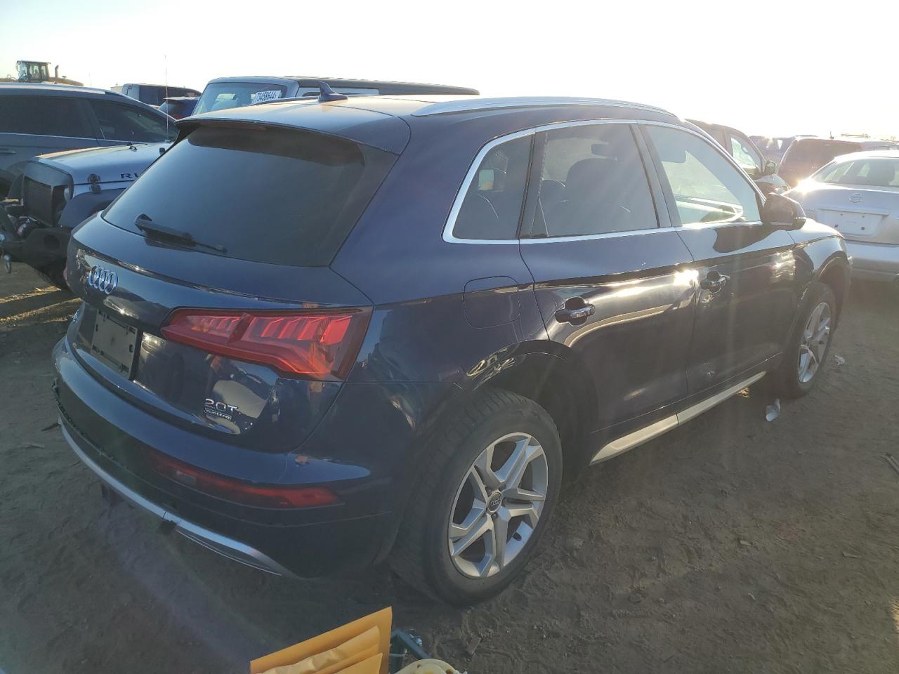 2018 Audi Q5 VIN WA1BNAFYXJ2238757 Copart auction photo, front end / rear end damage thumbnail 3