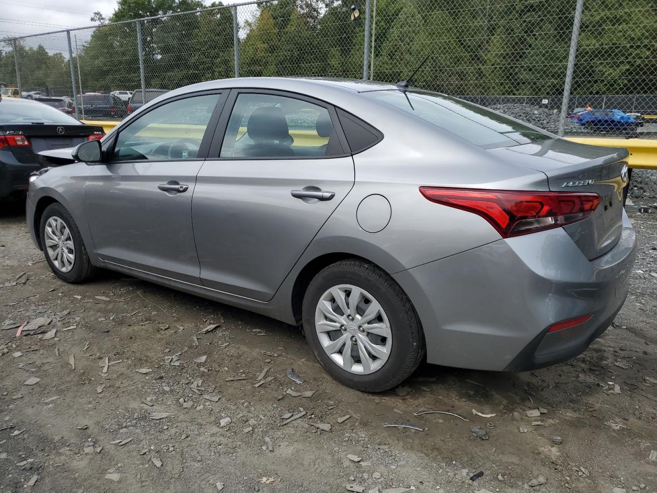 2021 Hyundai Accent VIN 3KPC24A65ME136395 Copart auction photo, front end damage thumbnail 2