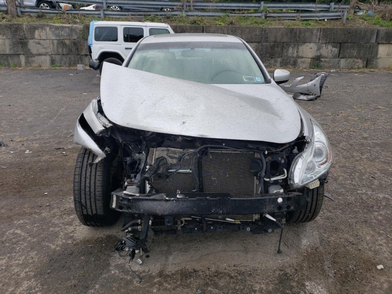 2013 Infiniti G VIN JN1CV6AR1DM358661 Copart auction photo, front end / minor dent/scratches damage thumbnail 5