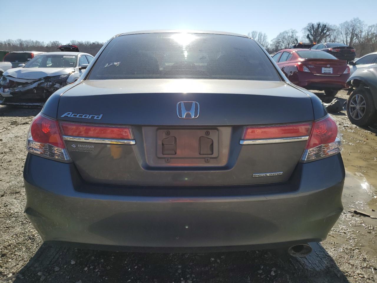 2012 Honda Accord VIN 1HGCP2F60CA181701 Copart auction photo, side damage thumbnail 6