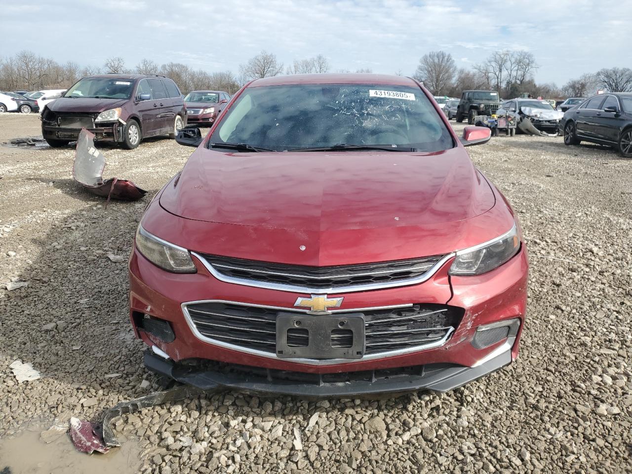 2017 Chevrolet Malibu VIN 1G1ZE5ST9HF238993 Copart auction photo, rear end damage thumbnail 5