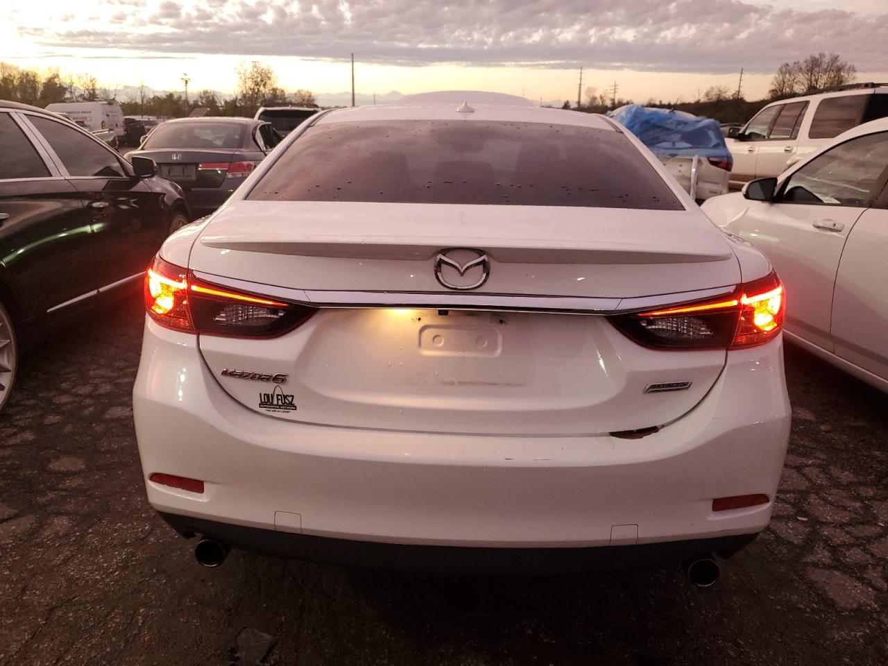 2017 Mazda 6 VIN JM1GL1W51H1110723 Copart auction photo, front end damage thumbnail 6