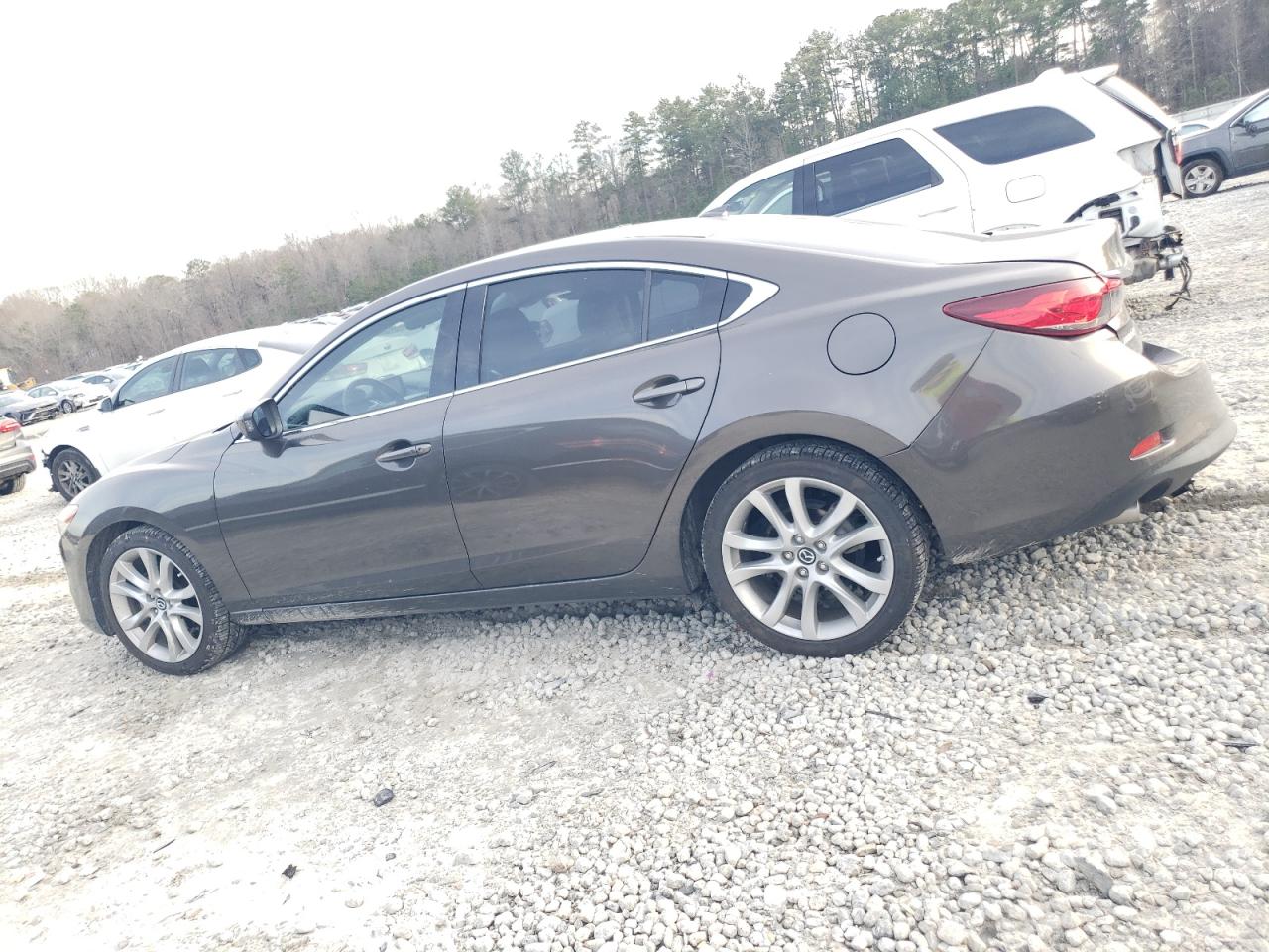 2016 Mazda 6 VIN JM1GJ1V51G1435457 Copart auction photo, rear end / minor dent/scratches damage thumbnail 2