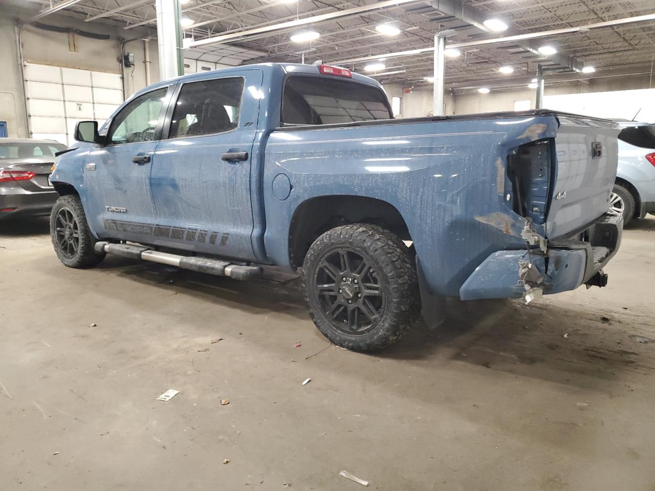 2021 Toyota Tundra VIN 5TFDY5F17MX009623 Copart auction photo, all over damage thumbnail 2