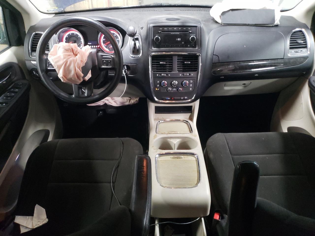 2012 Dodge Caravan VIN 2C4RDGCG2CR302641 Copart auction photo, front end / side damage thumbnail 8