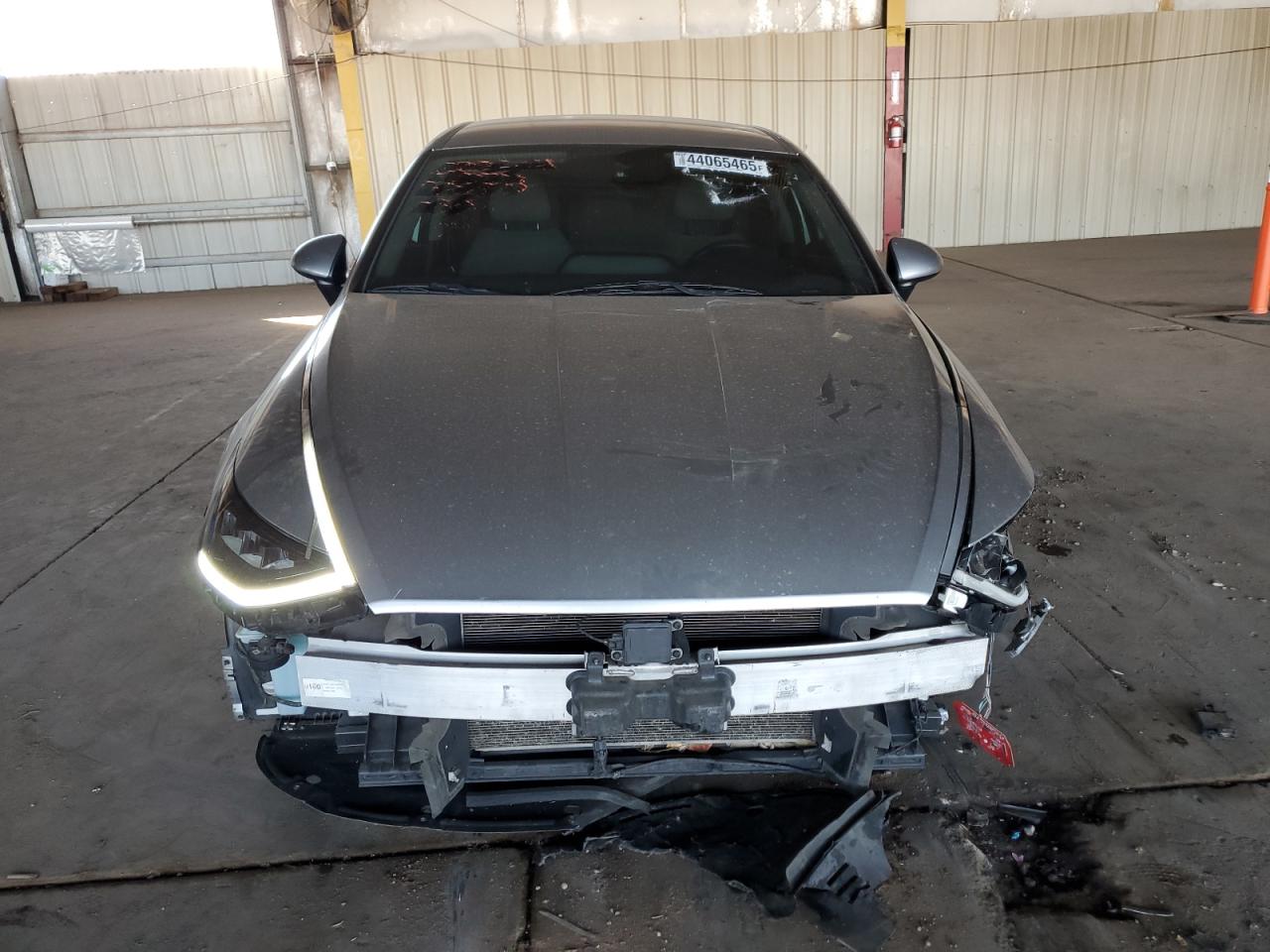 2021 Hyundai Sonata VIN 5NPEG4JA8MH128785 Copart auction photo, front end / mechanical damage thumbnail 5