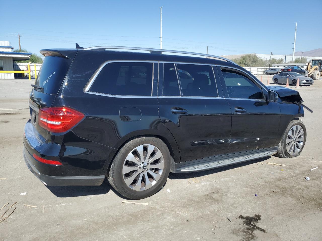 2018 Mercedes-Benz GLS-klasse VIN 4JGDF6EE9JB174707 Copart auction photo, front end damage thumbnail 3