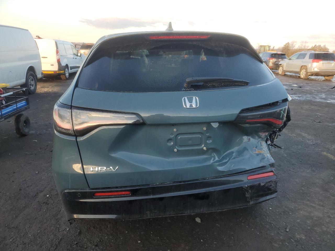 2023 Honda HR-V VIN 3CZRZ2H77PM700898 Copart auction photo, rear end damage thumbnail 6