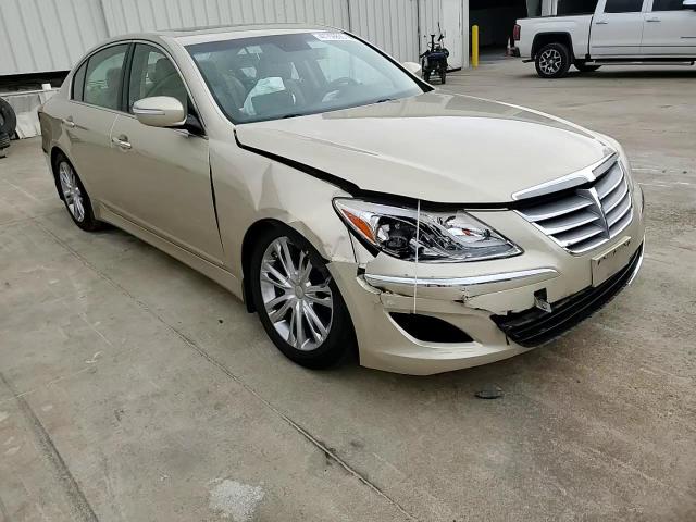 2012 Hyundai Genesis VIN KMHGC4DD2CU185395 Copart auction photo, front end damage thumbnail 10