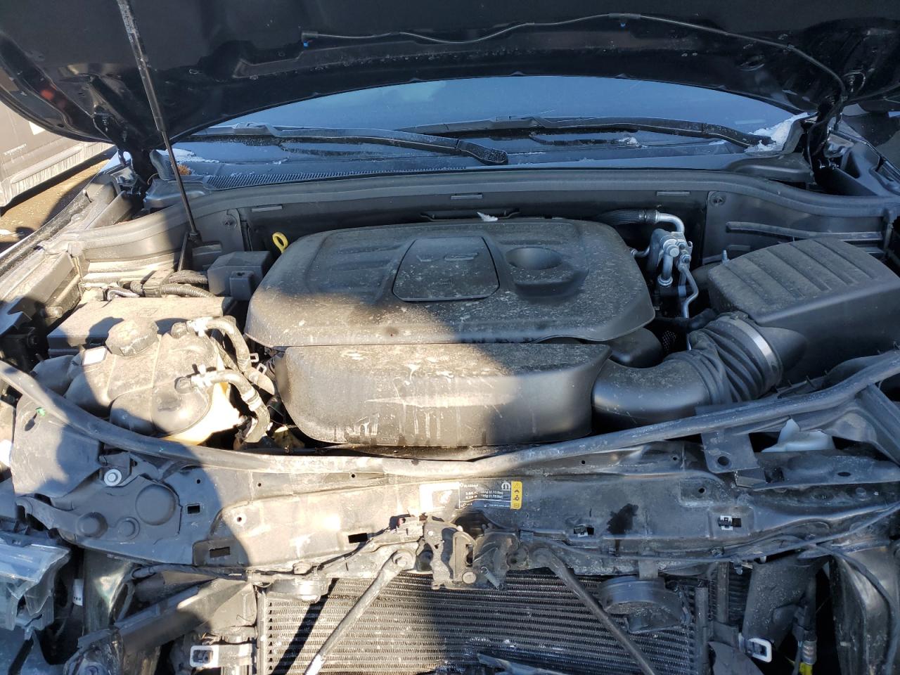 2021 Dodge Durango VIN 1C4RDJDG1MC696655 Copart auction photo, front end damage thumbnail 14