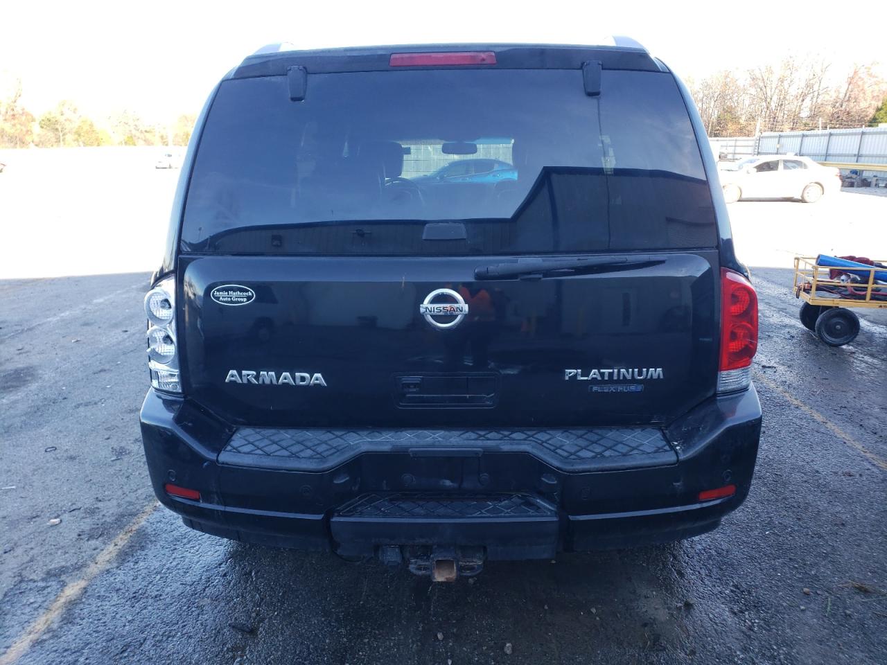 2010 Nissan Armada VIN 5N1BA0NE3AN603373 Copart auction photo, front end damage thumbnail 6