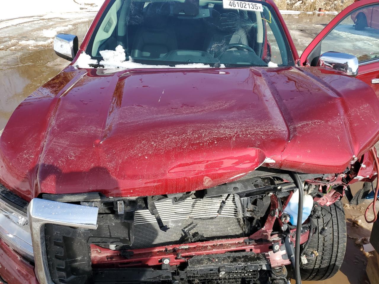 2019 GMC Canyon VIN 1GTG6EEN0K1271166 Copart auction photo, front end / mechanical damage thumbnail 11