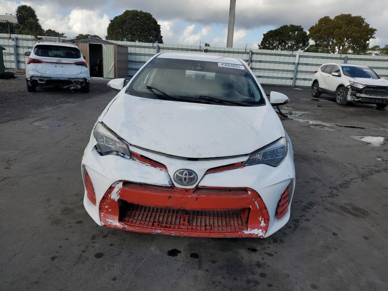 2019 Toyota Corolla VIN 5YFBURHE5KP864312 Copart auction photo, mechanical / all over damage thumbnail 5