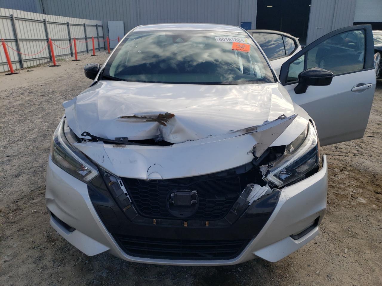 2020 Nissan Versa VIN 3N1CN8FV3LL827016 Copart auction photo, biohazard/chemical / front end damage thumbnail 5