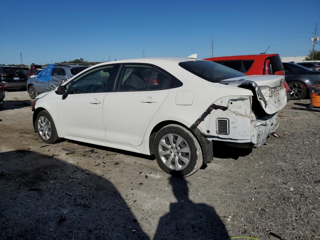 2020 Toyota Corolla VIN JTDEPRAE6LJ046902 Copart auction photo, rear end / front end damage thumbnail 2