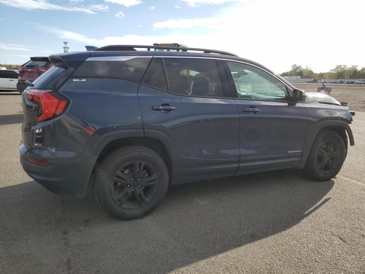 2019 GMC Terrain VIN 3GKALTEV9KL214691 Copart auction photo, front end / minor dent/scratches damage thumbnail 3