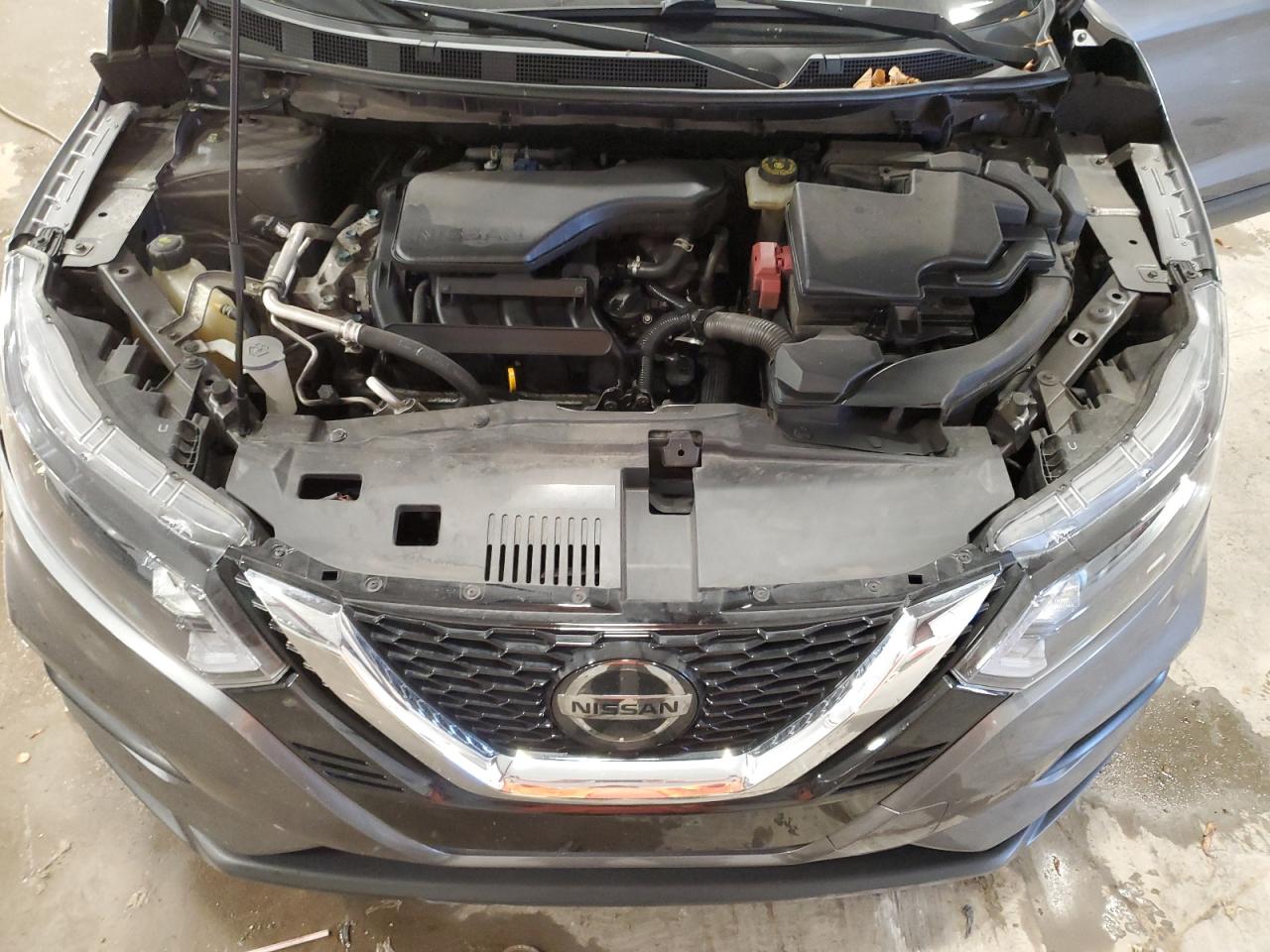 2020 Nissan Rogue VIN JN1BJ1CV1LW543820 Copart auction photo, front end / side damage thumbnail 12