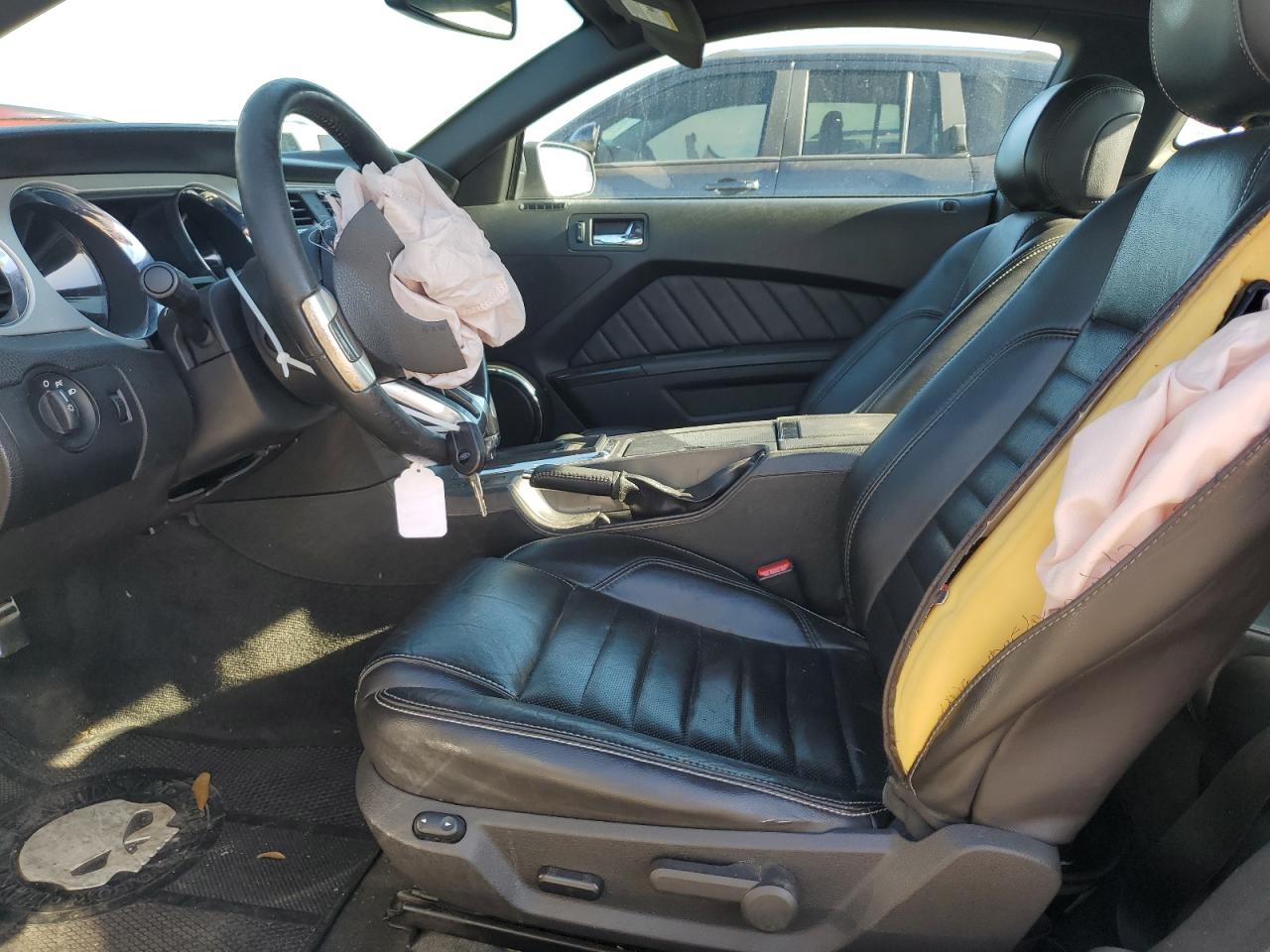 2014 Ford Mustang VIN 1ZVBP8AM9E5304648 Copart auction photo, front end / side damage thumbnail 7
