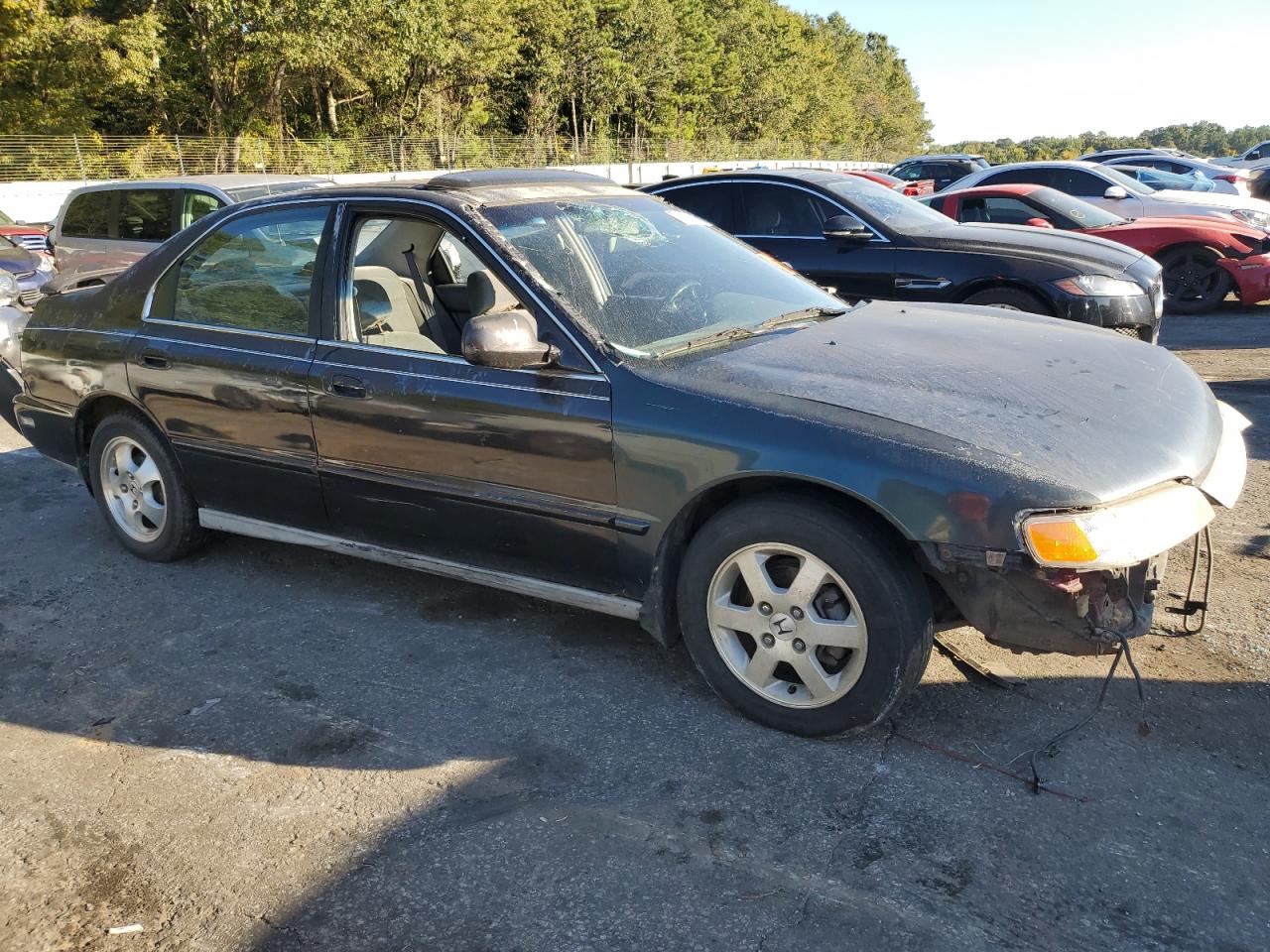 1997 Honda Accord VIN 1HGCD5603VA057494 Copart auction photo, front end / mechanical damage thumbnail 4