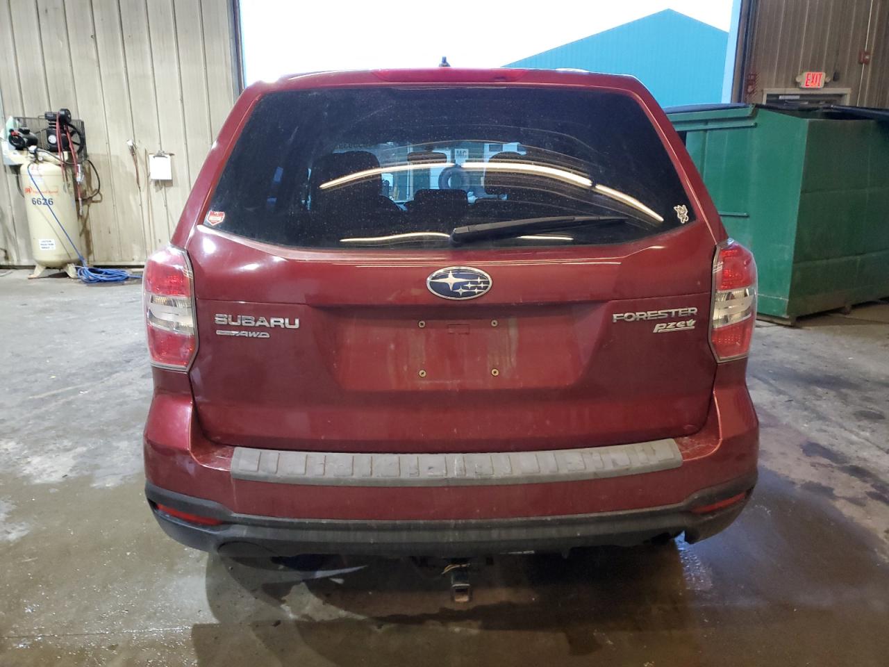 2014 Subaru Forester VIN JF2SJAAC2EH416419 Copart auction photo, front end damage thumbnail 6