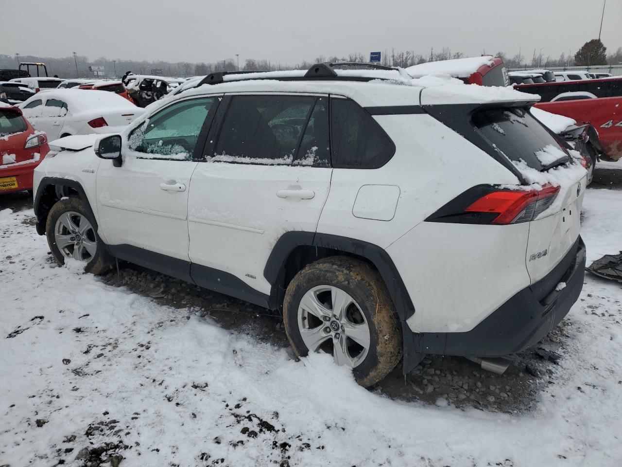 2021 Toyota RAV 4 VIN 4T3R6RFV2MU022189 Copart auction photo, front end damage thumbnail 2