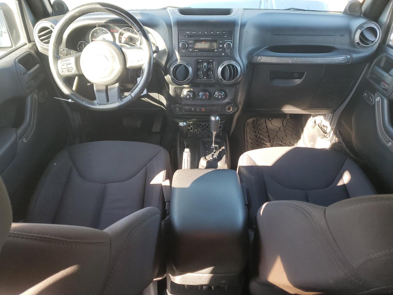 2014 Jeep Wrangler VIN 1C4BJWDG8EL134356 Copart auction photo, front end damage thumbnail 8