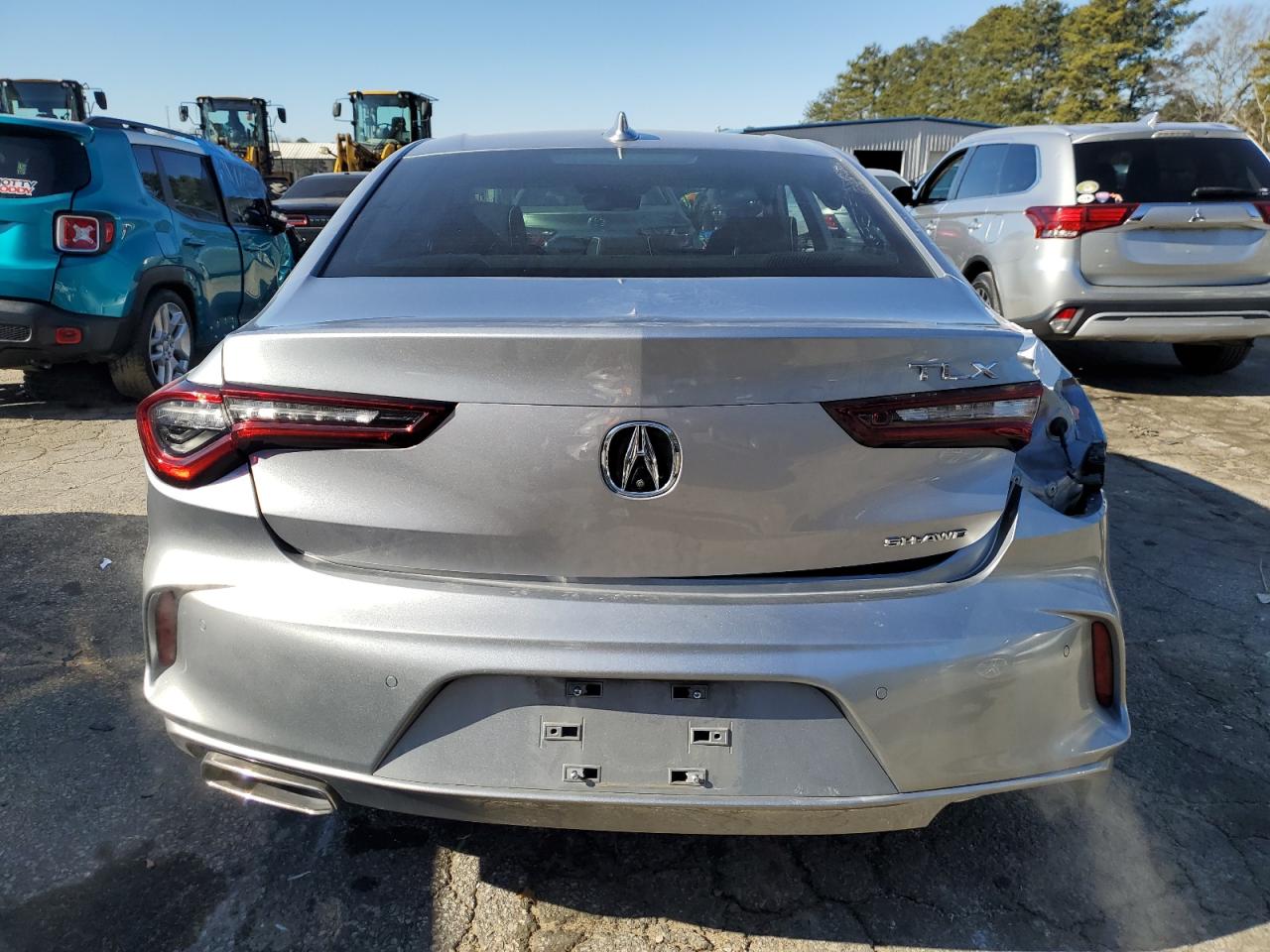 2021 Acura TLX VIN 19UUB6F6XMA005749 Copart auction photo, all over damage thumbnail 6